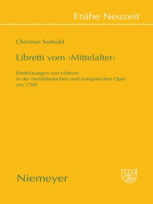 cover image of Libretti vom 'Mittelalter'